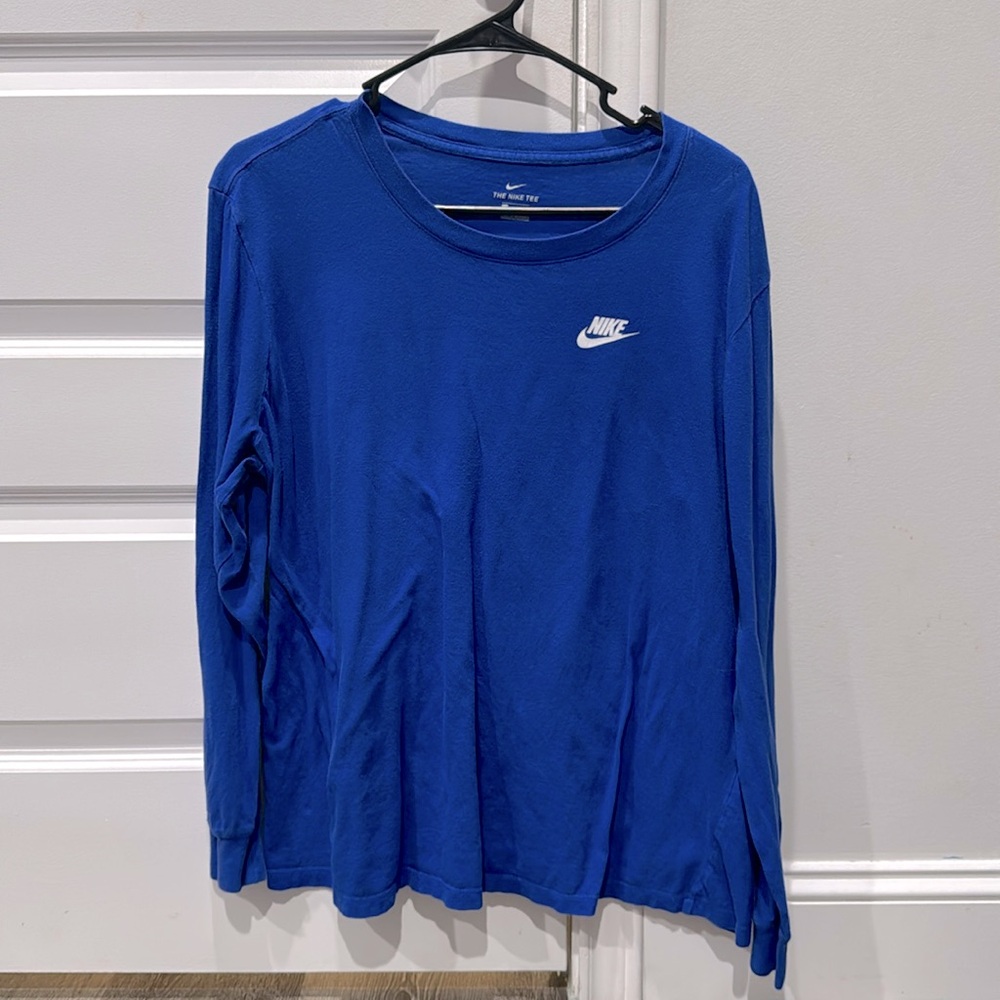 Blue Nike Long Sleeve